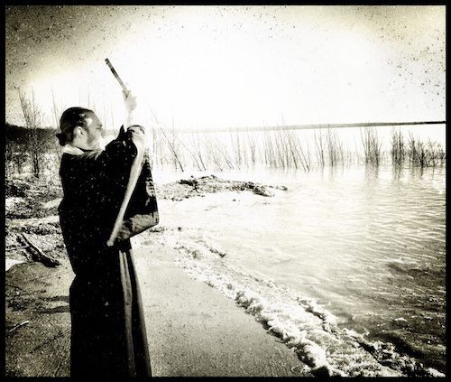 Blessing the Mississippi River on Theophany