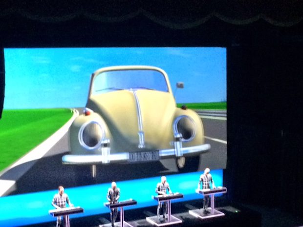 Kraftwerk performs "Autobahn" at the Orpheum Theater in New Orleans