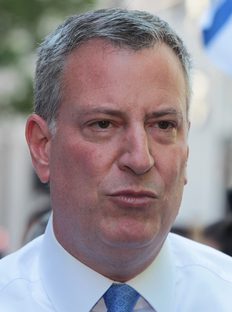 NYC Mayor Bill De Blasio (a katz / Shutterstock.com)