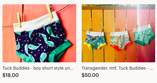 Tuck Buddies - Underwear for Trans Children? 