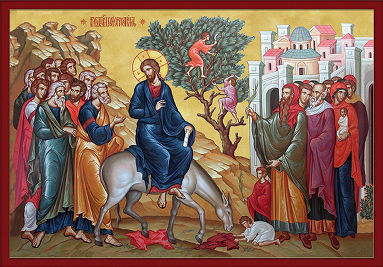 Lord's Entry into Jerusalem 3 - Holy Trinity Icon Studio