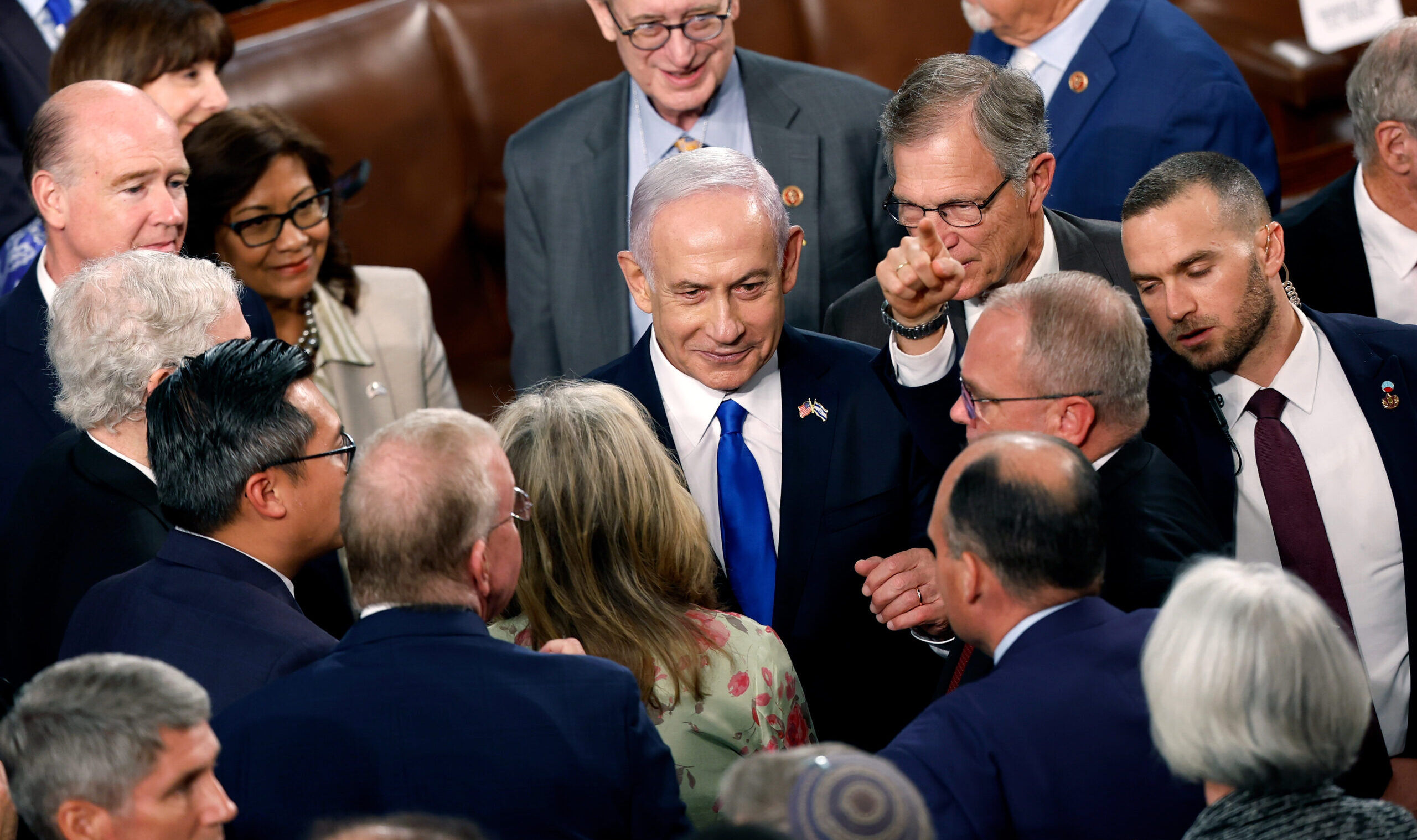 Israeli PM Netanyahu Delivers Address To Joint Meeting Of U.S. Congress