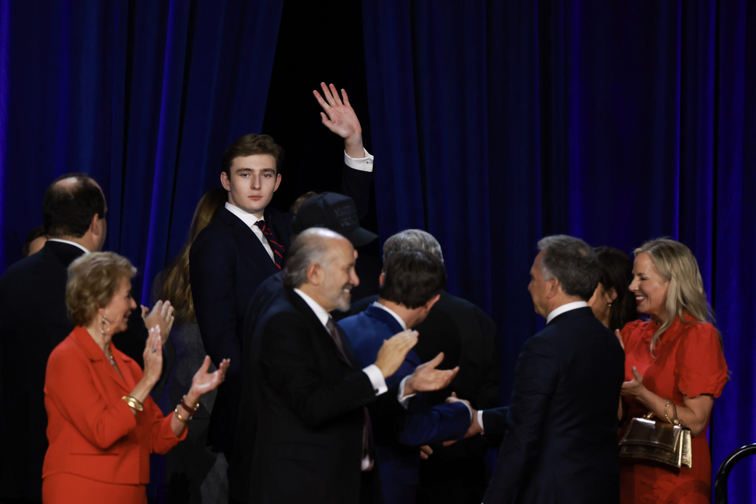 Republican Presidential Nominee Donald Trump Holds Election Night Event In West Palm Beach