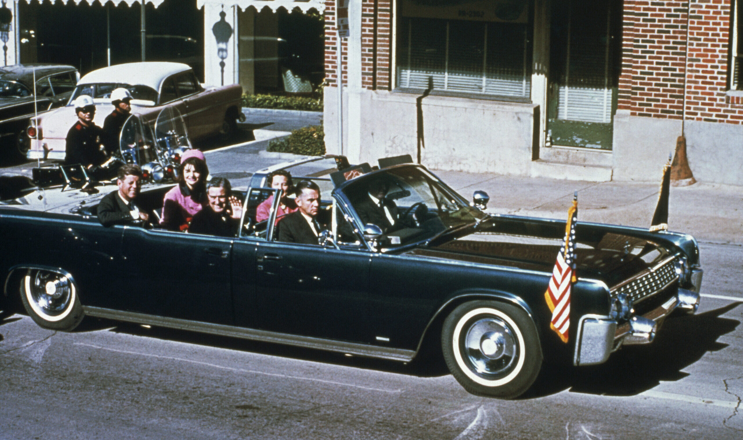 Kennedys and Connally in Limousine