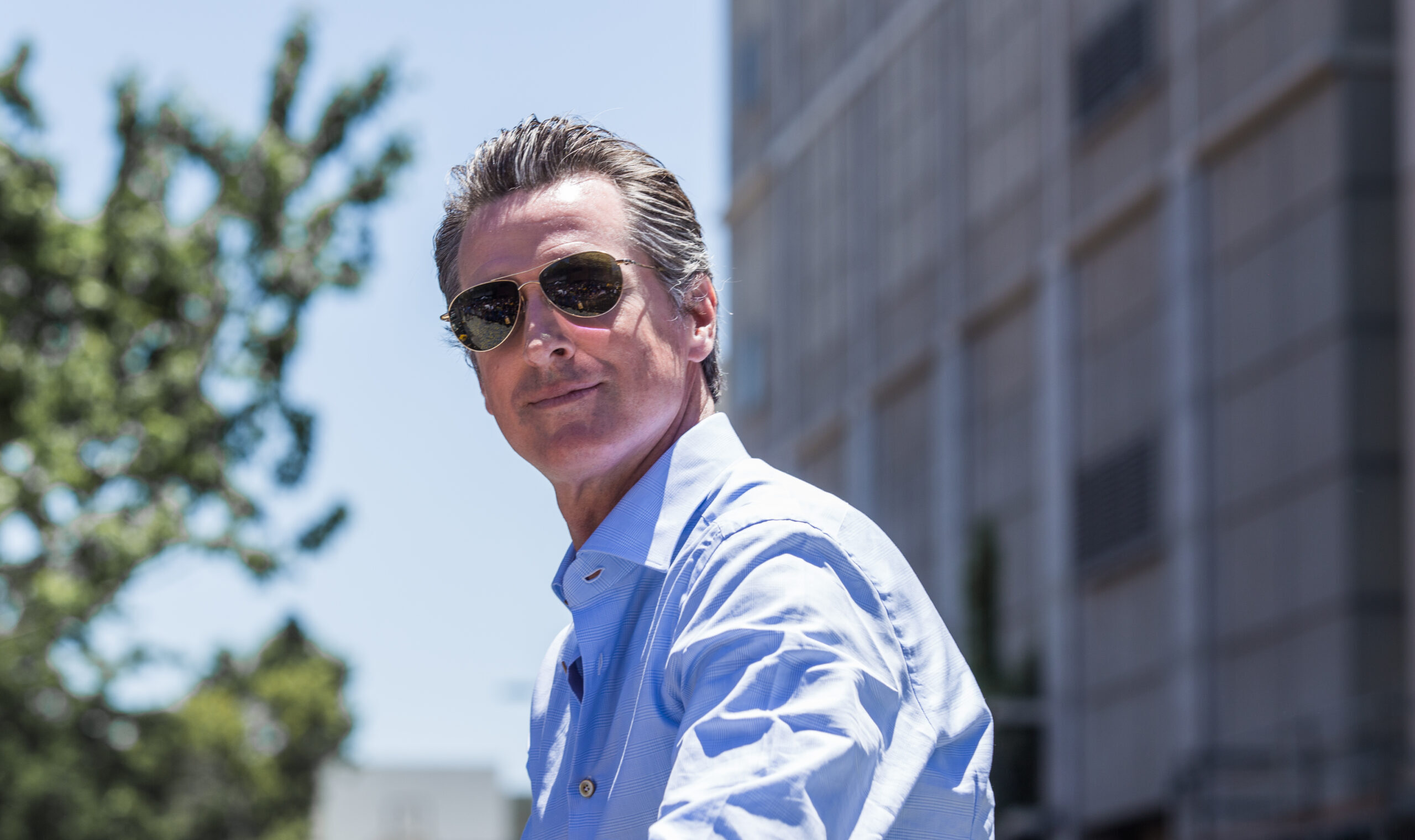 California,Governor,Gavin,Newsom,(then,Lieutenant,Governor),Riding,In,The